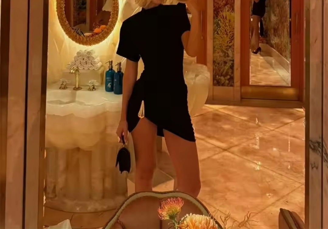 Sequin mini dress